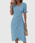 Women's Midi Summer Dress – Comfortable Casual Dress – Kataryna