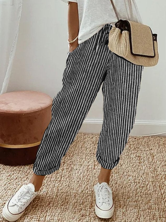 Women's Summer Pants – Lightweight Casual Pants – Helga