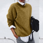 Women's Knit Sweater – Elegant Casual Sweater – Celine