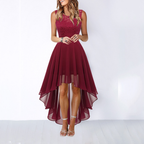 Women's High-Low Midi Dress – Wedding Guest Dress
