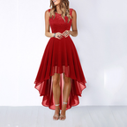 Women's High-Low Midi Dress – Wedding Guest Dress