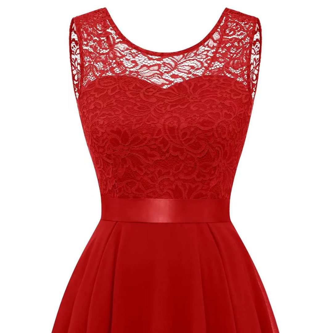 Women's High-Low Midi Dress – Wedding Guest Dress