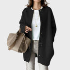Women's Soft Button Front Cardigan – Classic Long Sleeve Knit Cardigan