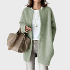 Women's Soft Button Front Cardigan – Classic Long Sleeve Knit Cardigan
