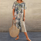 Women's Floral Midi Dress – Party Occasion Dress – Valerie