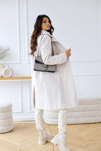 Women's Classic Winter Overcoat – Long Double-Breasted Coat