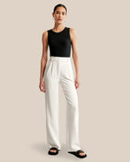 Women's High Waist Wide Leg Pants – Tailored Flowy Dress Trousers
