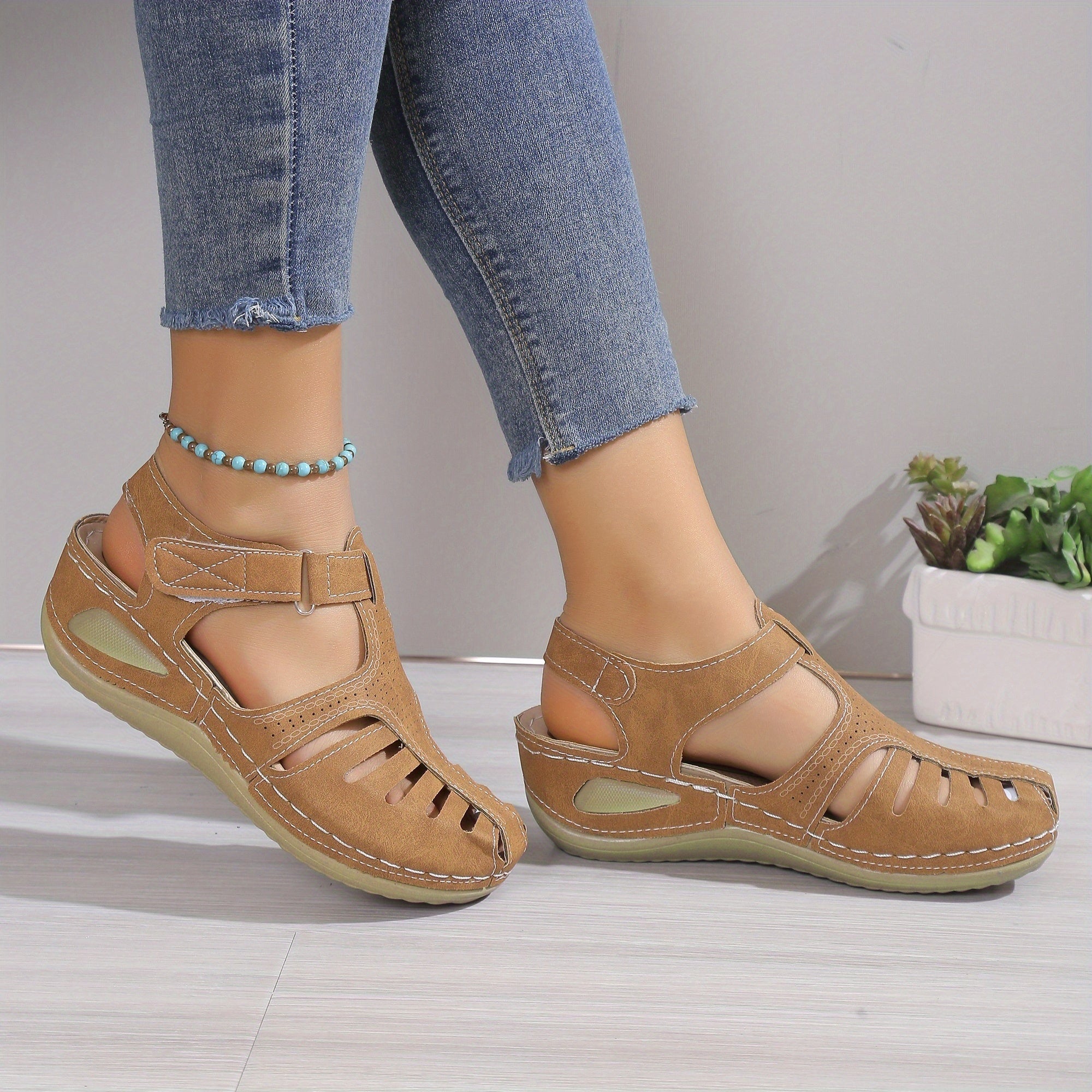 Women's Platform Sandals – Orthopedic Walking Sandals – Janet