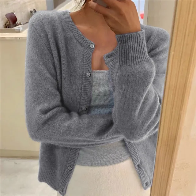 Women's Knit Cardigan – Relaxed Fit Cardigan – Sydney