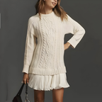 Women's Slouchy Oversized Sweater – Relaxed Long Sleeve Knit Pullover