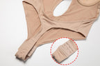Women's Low Back Shaper Bodysuit – Contouring Support Bodysuit