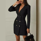 Women's Tailored Fit & Flare Dress – Defined Waist Flowy Day Dress