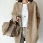 Women's Long Sleeve Open Cardigan – Relaxed Everyday Layering Cardigan
