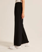 Women's High Waist Flare Pants – Fitted Flared Leg Dress Trousers