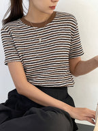 Women’s Padded Blouse – Casual Geometric Blouse – Freya