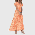 Women's Maxi Dress – Flattering Fit Occasion Dress – Elaria