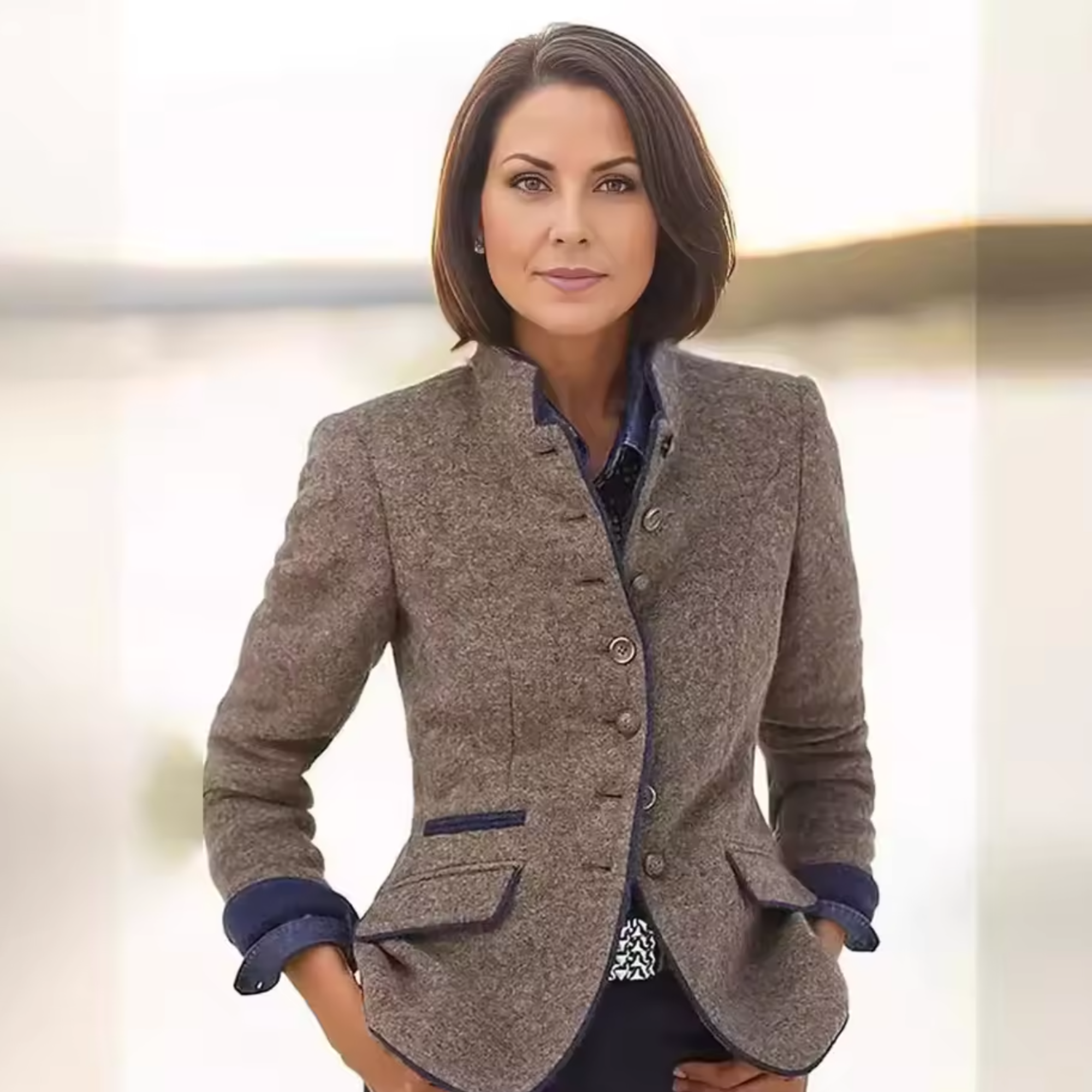 Women’s Handcrafted Jacket – Classic Elegant Style - Victoria