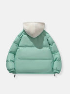 Women's Hooded Winter Jacket – Warm Lined Zip-Up Jacket