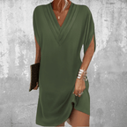 Women's Midi Dress – Tummy Control Casual Dress – Blakely
