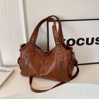 Women's Shoulder Bag – Stylish Everyday Shoulder Bag – Amber