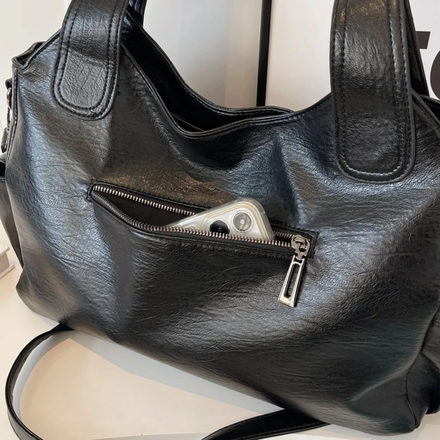 Women's Shoulder Bag – Stylish Everyday Shoulder Bag – Amber