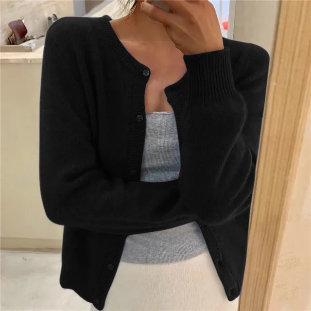 Women's Knit Cardigan – Relaxed Fit Cardigan – Sydney