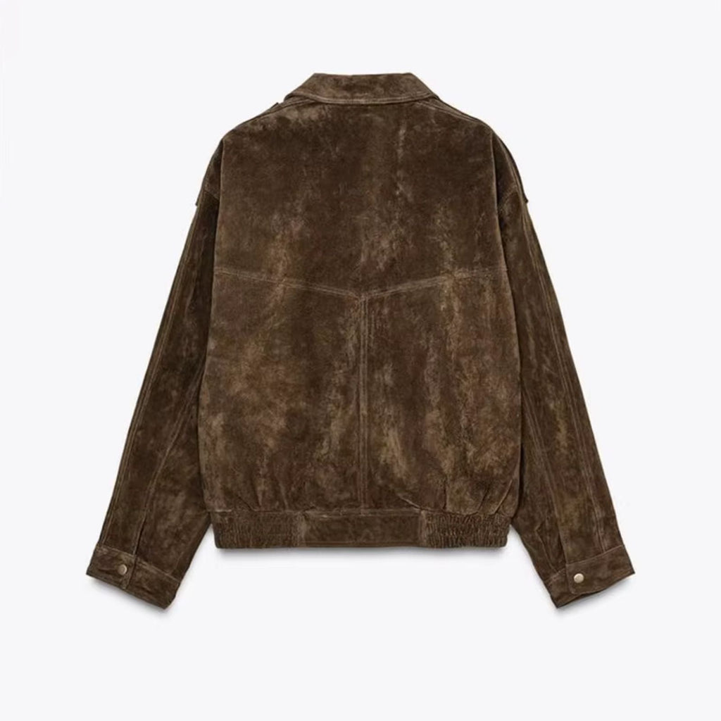 Women's Vintage Fringe Jacket – Oversized Western Statement Jacket