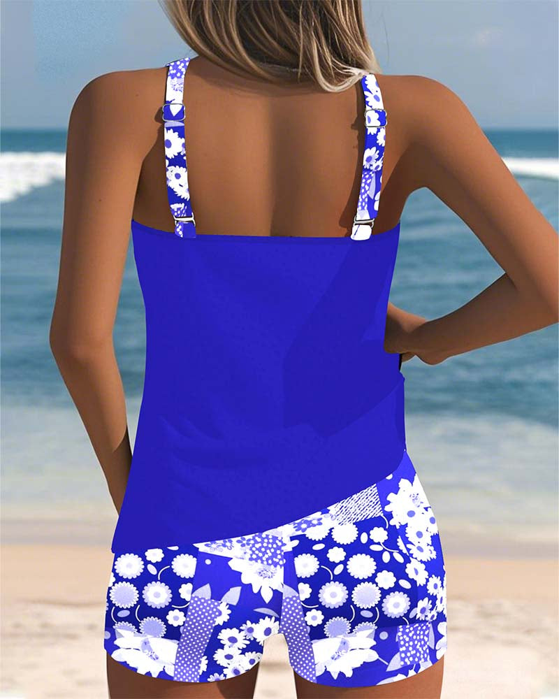 Women's Floral Bikini Set – Two-Piece Swim Set – Melanie