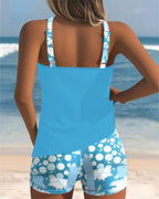Women's Floral Bikini Set – Two-Piece Swim Set – Melanie