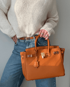 Women's Designer Faux Leather Handbag – Luxury Shoulder Bag – Solana