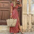 Women's Lightweight Midi Dress – Summer Casual Dress – Xandra