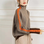 Women's Soft Crew Neck Sweater – Classic Long Sleeve Knit Pullover