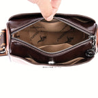 Women's Adjustable Strap Shoulder Bag – Multi-Compartment Handbag – Eleanor