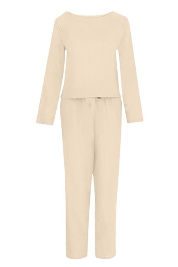 Women's Monochrome Wide Leg Pants Set – Relaxed Top & Matching Trousers