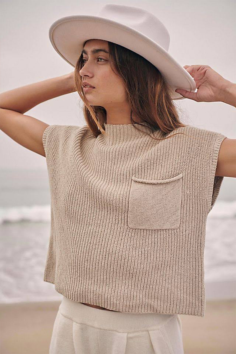 Women's Crew Neck Pants Set – Short Sleeve Top & High Waist Trousers