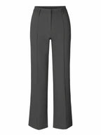 Women's High Waist Dress Trousers – Tailored Wide Leg Fitted Waist Pants