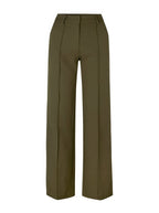 Women's Wrinkle Resistant Wide Leg Trousers – Lightweight Everyday Pants