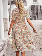Women's Summer Dress – Short Sleeve Casual Dress – Layla