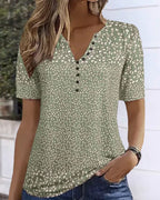 Women's Floral Blouse – Casual Summer Blouse – Phyllis