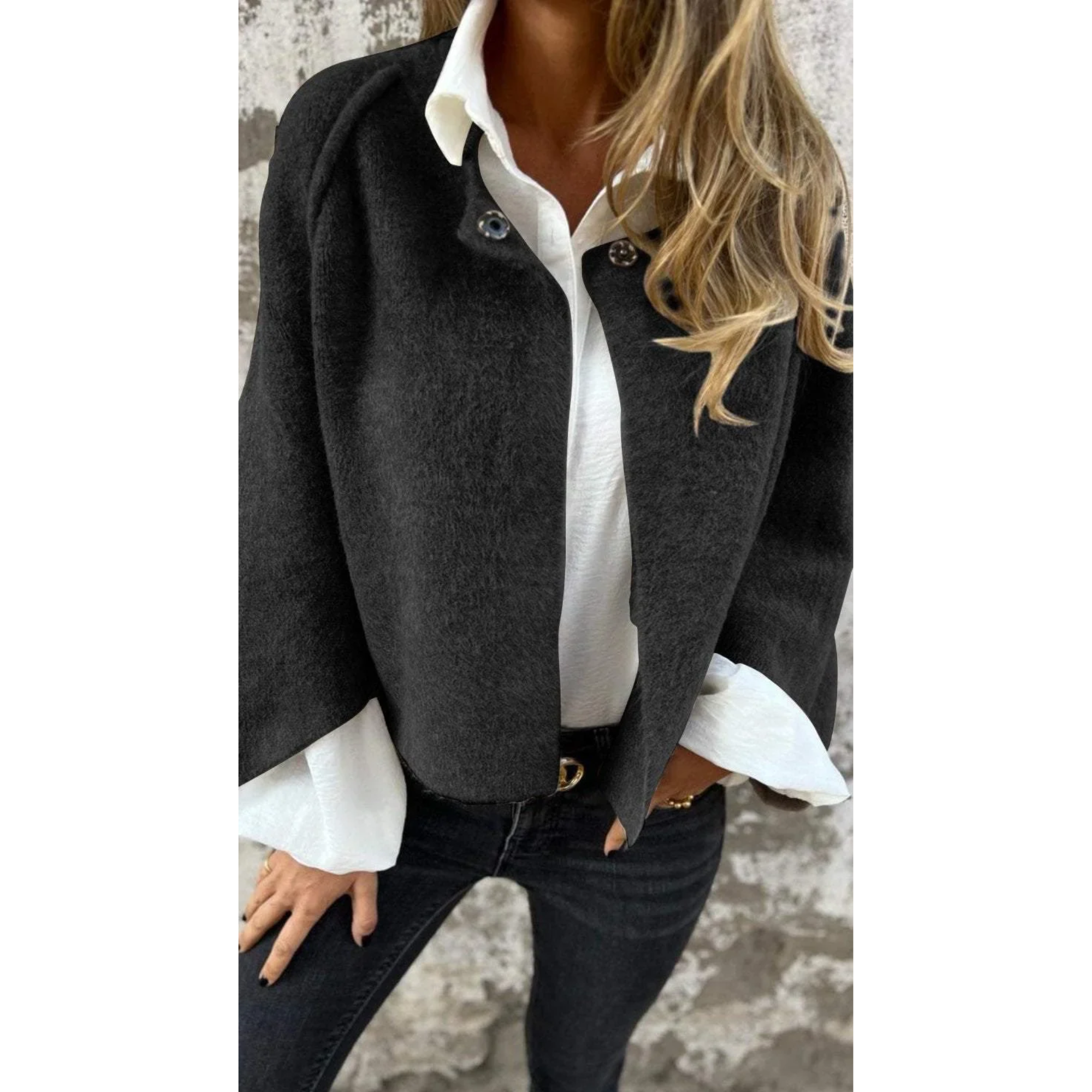 Women’s Elegant Long Coat – Timeless Classic Style - Veloura