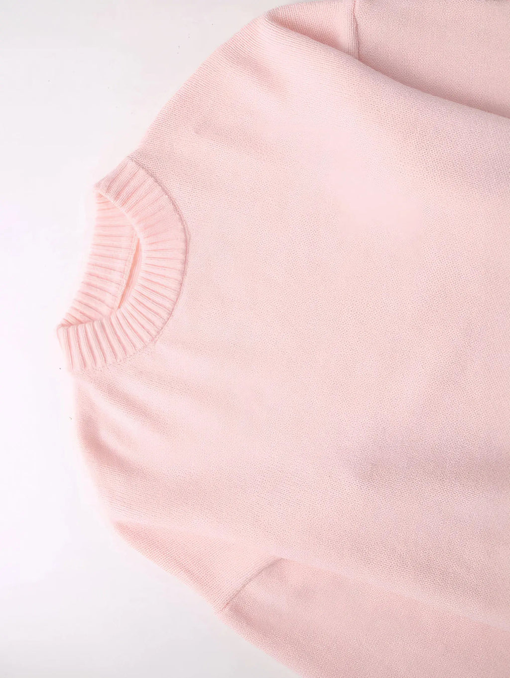Women's Relaxed Crew Neck Sweater – Oversized Soft Knit Pullover