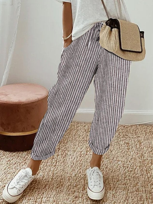 Women's Summer Pants – Lightweight Casual Pants – Helga
