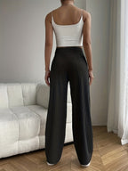 Women's Relaxed Fit Pants – Casual Autumn Winter Trousers