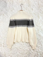 Women's Ribbed Sweater Set – Matching Knit Skirt Set