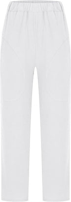 Women's Elegant Wide Leg Pants – High Waist Office Pants