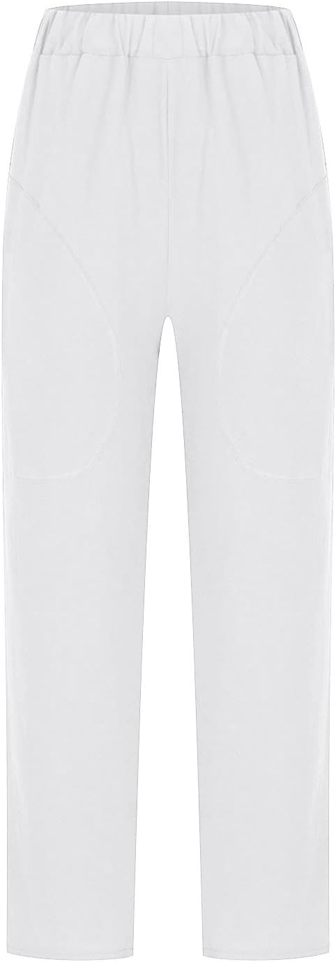 Women's Elegant Wide Leg Pants – High Waist Office Pants