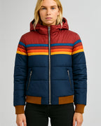 Women's Waterproof Hooded Jacket – Lightweight Zip Front Rain Jacket