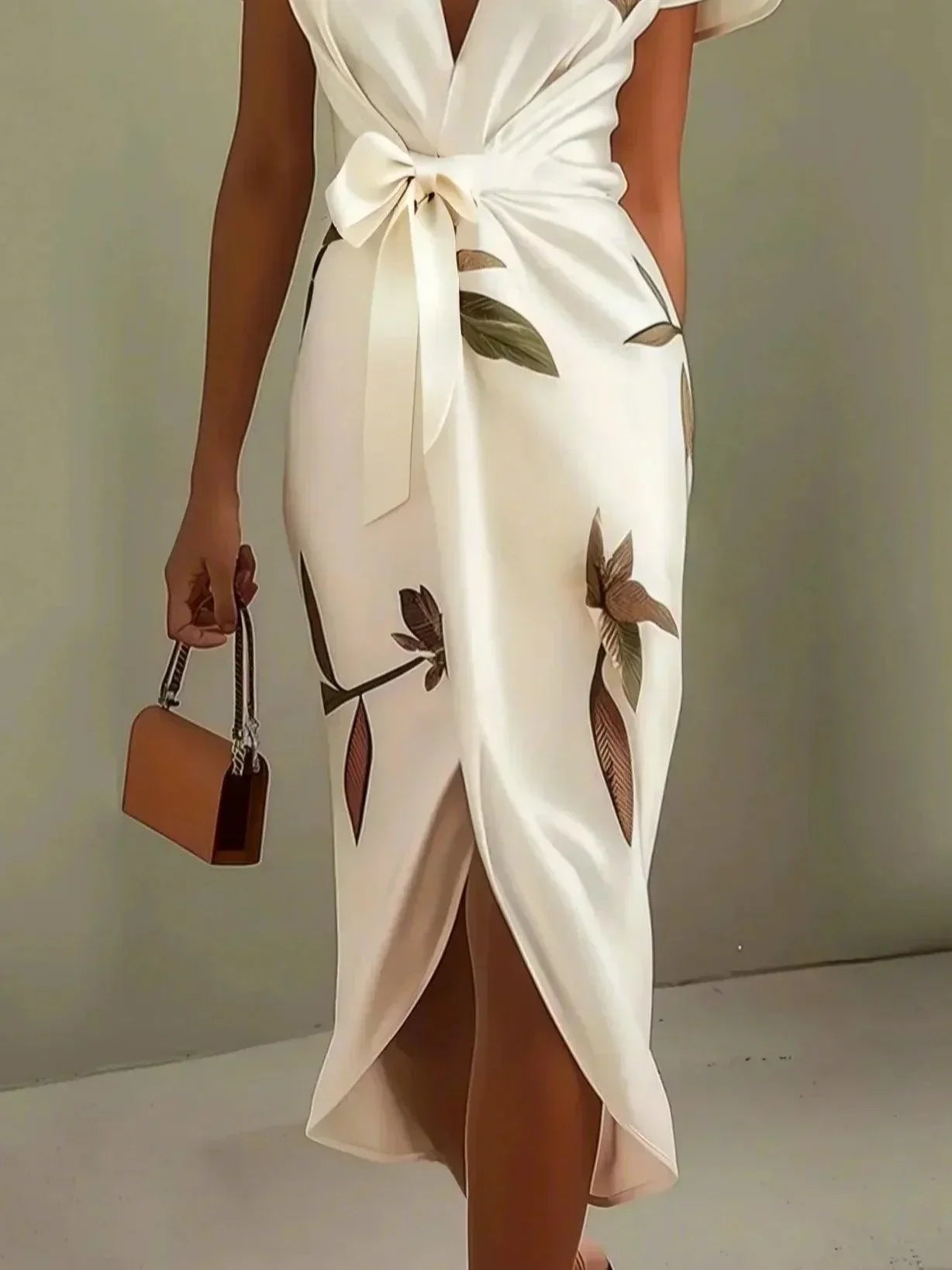 Women's Floral Day-to-Evening Dress – Flowy Feminine Occasion Dress