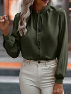 Women’s Vintage Blouse – French Inspired Elegant Blouse – Colette