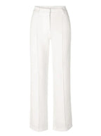 Women's High Waist Dress Trousers – Tailored Wide Leg Fitted Waist Pants
